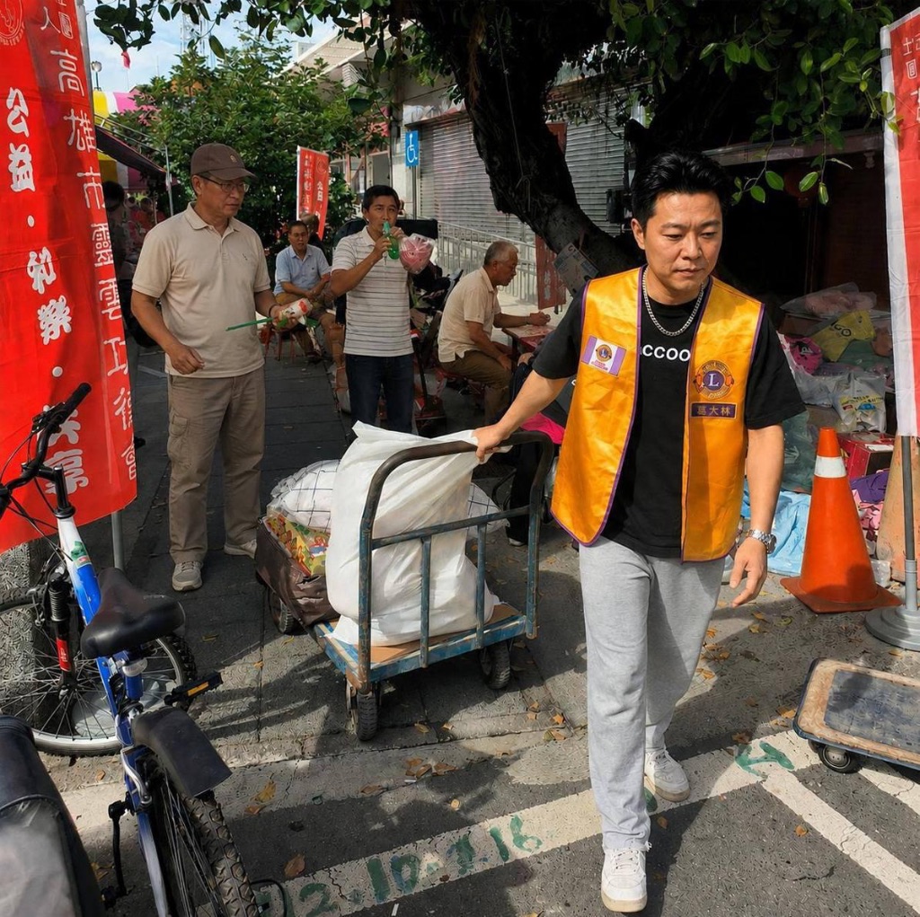 愛心物資發放公益關懷活動